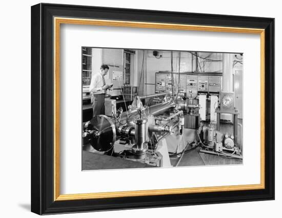 Caesium Atomic Clock-National Physical Laboratory-Framed Photographic Print