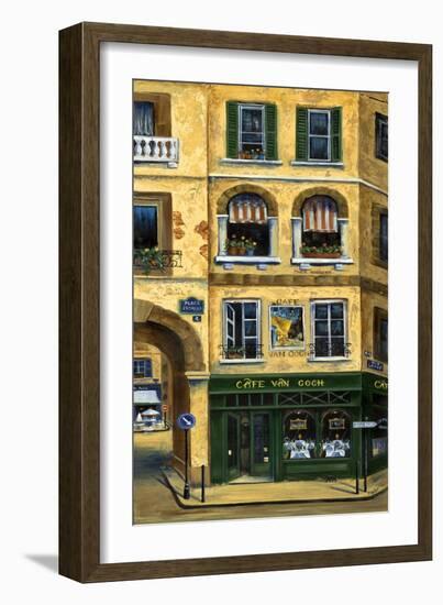 Caf?an Gogh Paris-Marilyn Dunlap-Framed Art Print