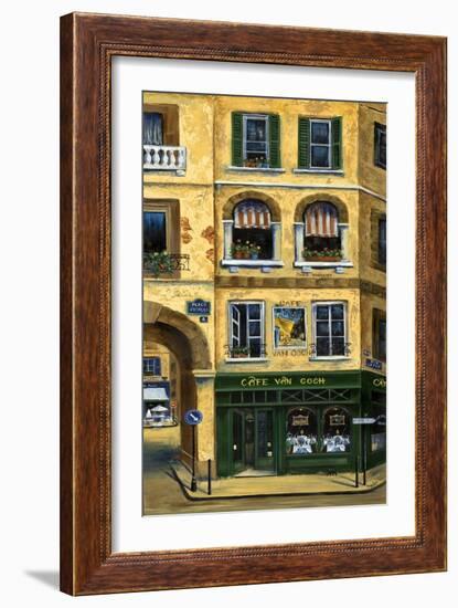 Caf?an Gogh Paris-Marilyn Dunlap-Framed Art Print