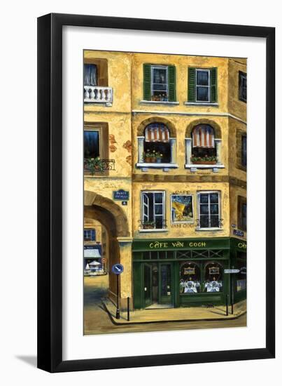 Caf?an Gogh Paris-Marilyn Dunlap-Framed Art Print