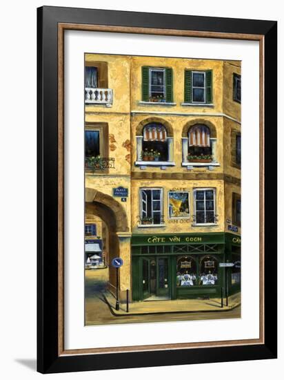 Caf?an Gogh Paris-Marilyn Dunlap-Framed Art Print