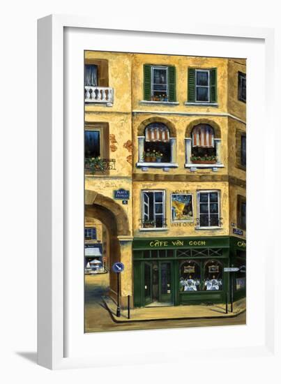 Caf?an Gogh Paris-Marilyn Dunlap-Framed Art Print