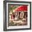 Café Afternoon II-Nan-Framed Art Print