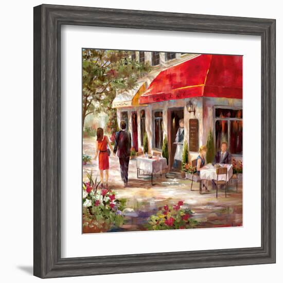 Café Afternoon II-Nan-Framed Art Print