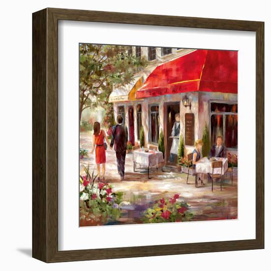 Café Afternoon II-Nan-Framed Art Print