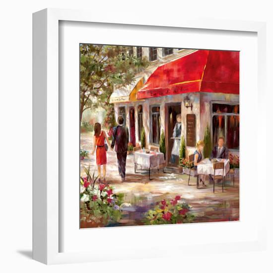 Café Afternoon II-Nan-Framed Art Print