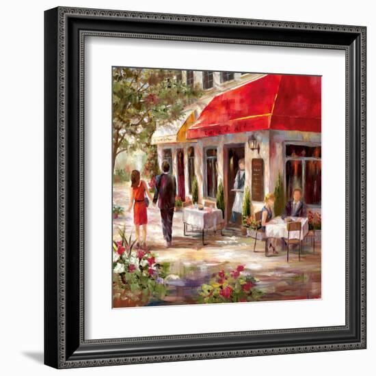 Café Afternoon II-Nan-Framed Art Print