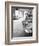 Cafe and Archway, Turin, Italy-Walter Bibikow-Framed Photographic Print