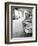 Cafe and Archway, Turin, Italy-Walter Bibikow-Framed Photographic Print