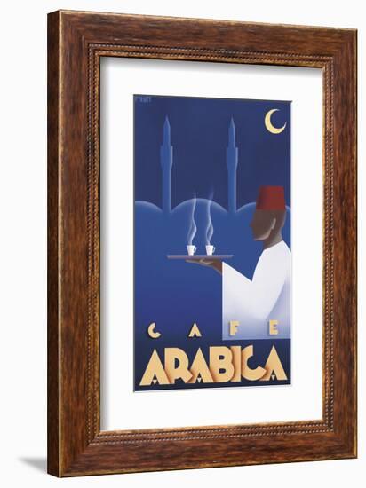 Cafe Arabica-Steve Forney-Framed Art Print