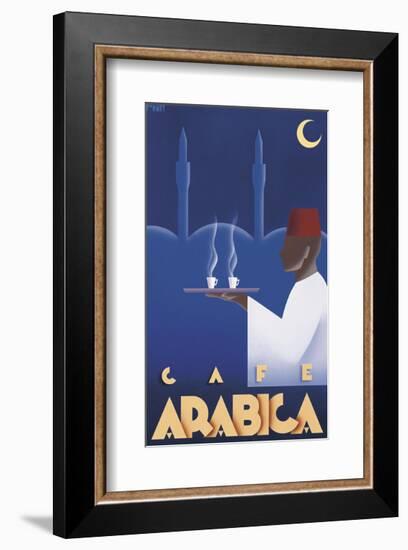 Cafe Arabica-Steve Forney-Framed Art Print