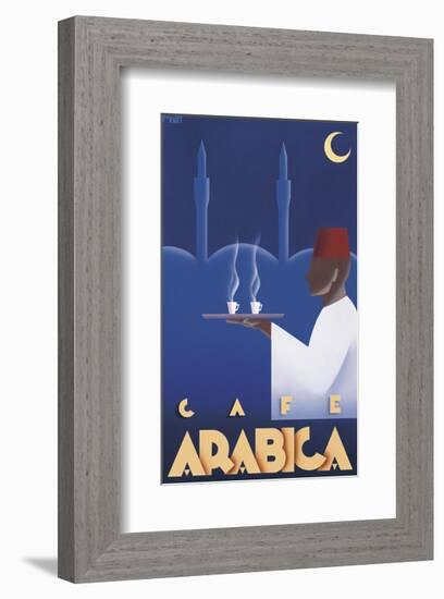 Cafe Arabica-Steve Forney-Framed Art Print