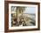 Cafe at the Beach, St. Kilda, Melbourne, Victoria, Australia-Richard Nebesky-Framed Photographic Print