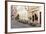 Cafe Au Croissant Dore, Rue Marchands, Colmar, Alsace, France, Europe-Markus Lange-Framed Photographic Print