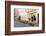 Cafe Au Croissant Dore, Rue Marchands, Colmar, Alsace, France, Europe-Markus Lange-Framed Photographic Print