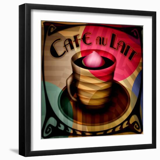 Cafe au Lait-null-Framed Giclee Print