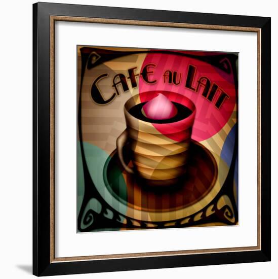 Cafe au Lait-null-Framed Giclee Print