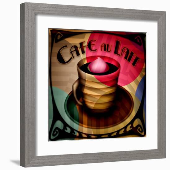 Cafe au Lait-null-Framed Giclee Print