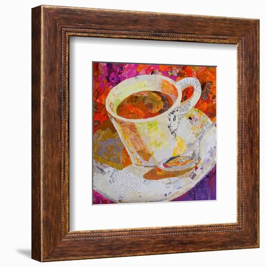 Cafe Au Lait-null-Framed Art Print