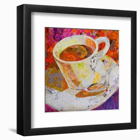 Cafe Au Lait-null-Framed Art Print