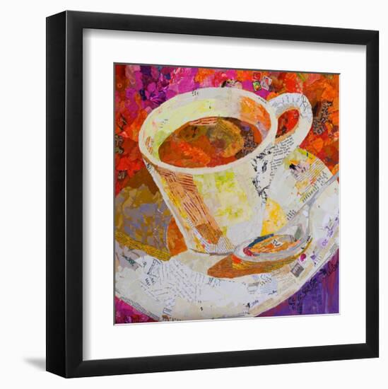 Cafe Au Lait-null-Framed Art Print