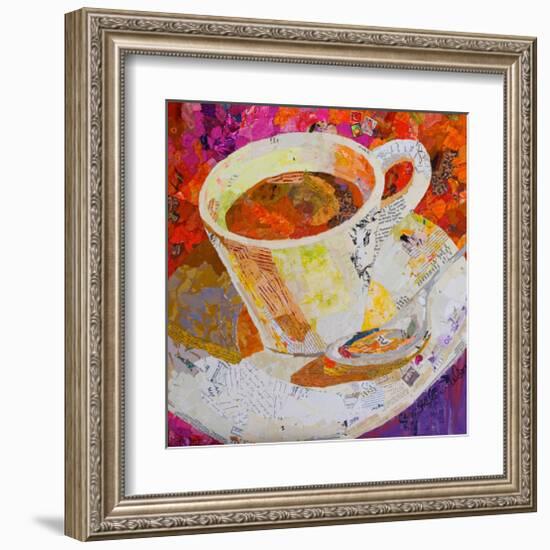 Cafe Au Lait-null-Framed Art Print