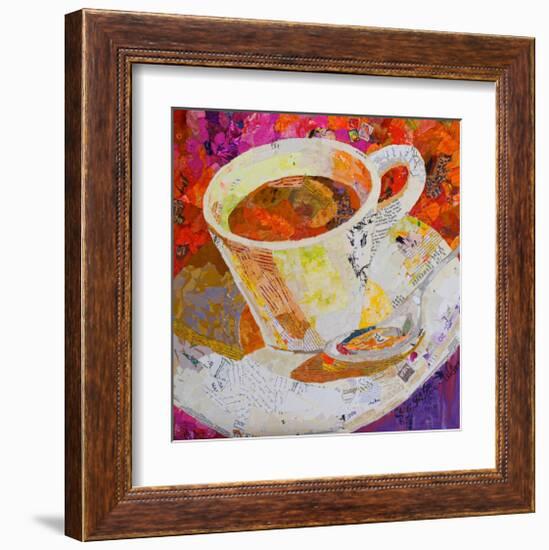 Cafe Au Lait-null-Framed Art Print