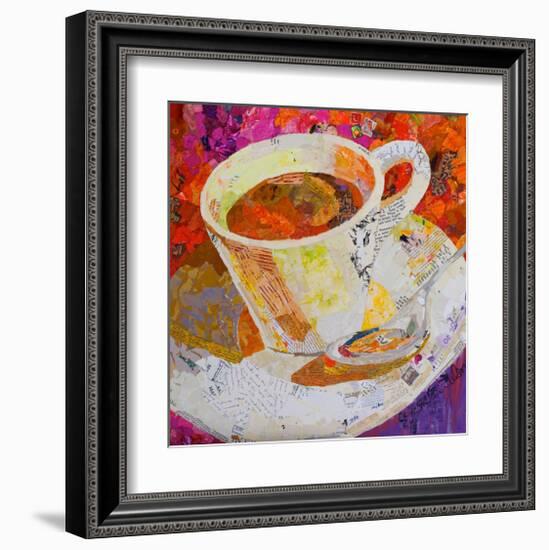 Cafe Au Lait-null-Framed Art Print