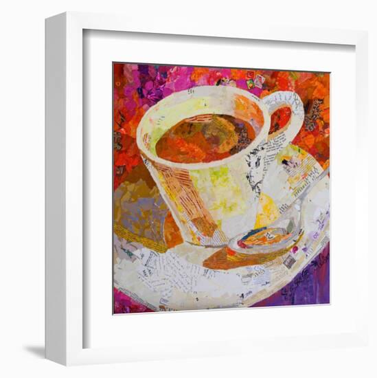 Cafe Au Lait-null-Framed Art Print