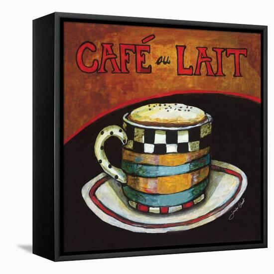 Cafe Au Lait-Jennifer Garant-Framed Premier Image Canvas