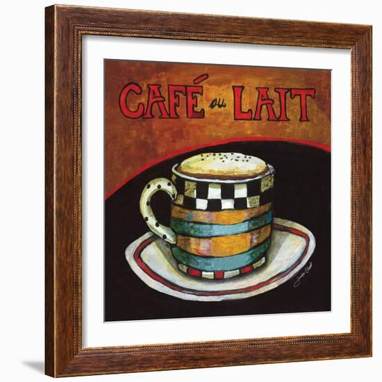 Cafe Au Lait-Jennifer Garant-Framed Giclee Print