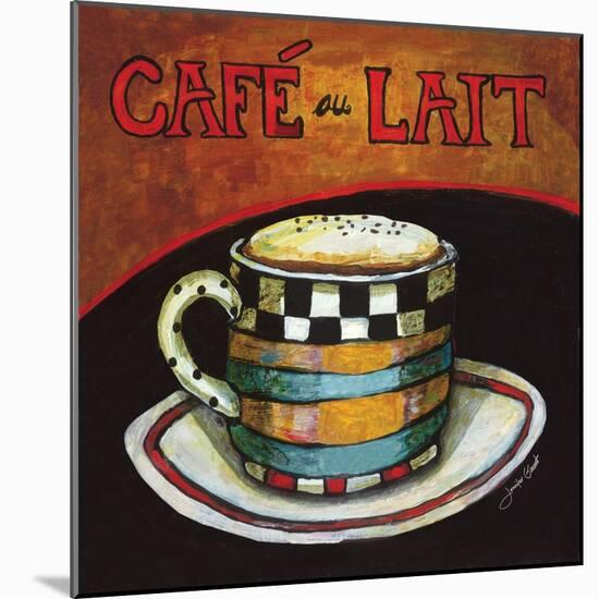 Cafe Au Lait-Jennifer Garant-Mounted Giclee Print