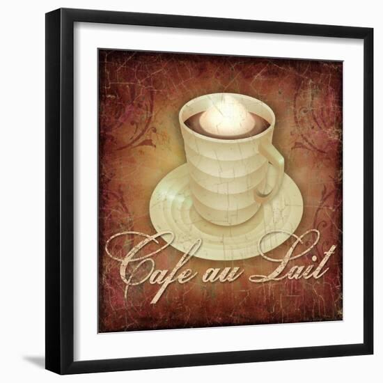 Cafe au Lait-Kate Ward Thacker-Framed Giclee Print