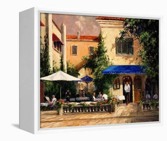 Café Bar-Art Fronckowiak-Framed Stretched Canvas