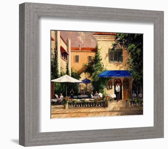 Café Bar-Art Fronckowiak-Framed Art Print