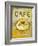 Cafe Bombon-Ken Hurd-Framed Art Print