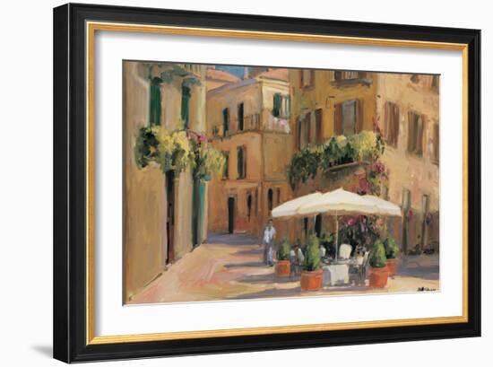 Café Bordeaux-Allayn Stevens-Framed Art Print