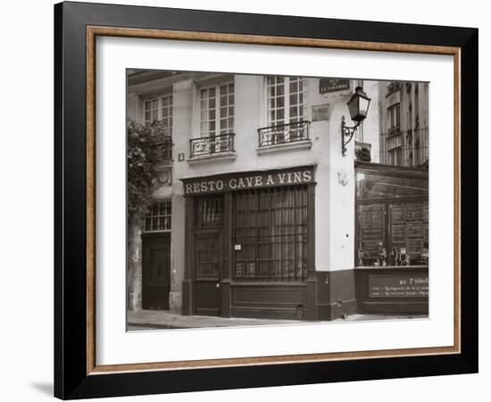 Cafe/Brasserie, Ile De La Cite, Paris, France-Jon Arnold-Framed Photographic Print