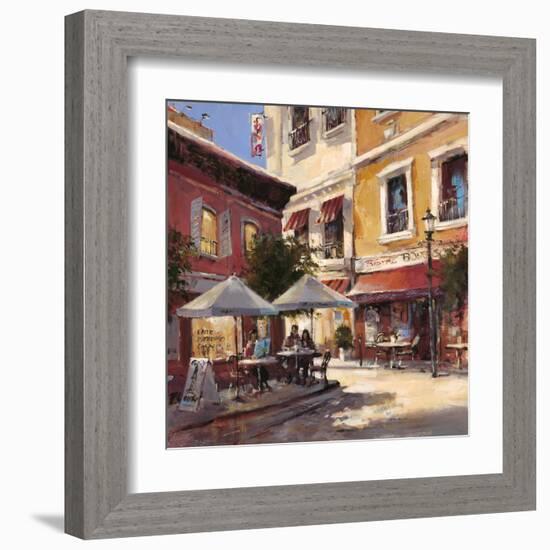 Café Break-Brent Heighton-Framed Art Print