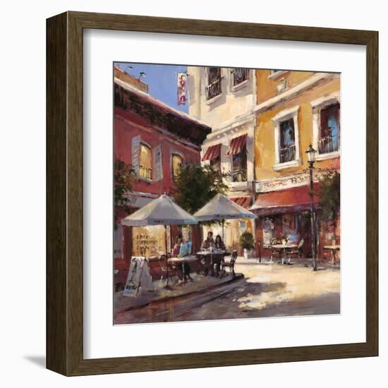 Café Break-Brent Heighton-Framed Art Print