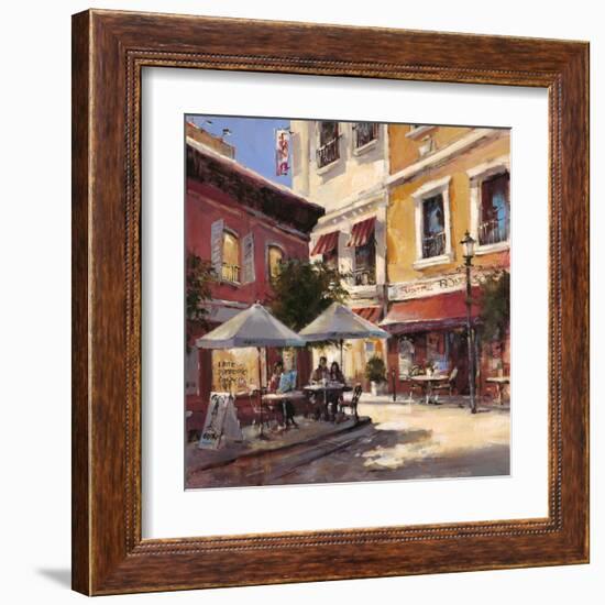 Café Break-Brent Heighton-Framed Art Print