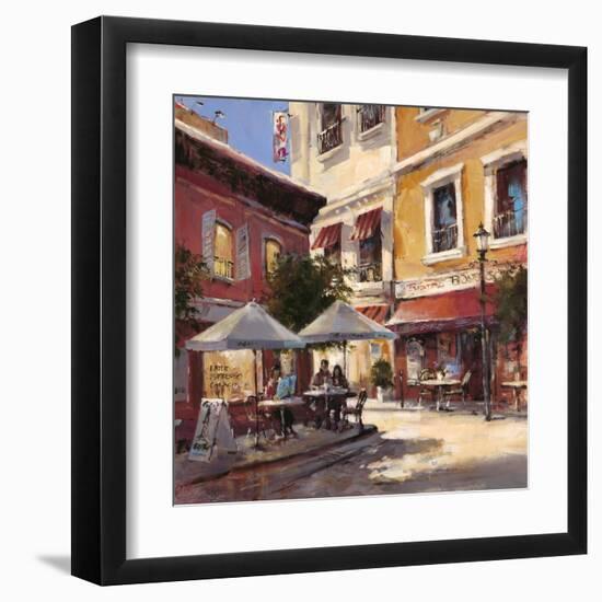 Café Break-Brent Heighton-Framed Art Print