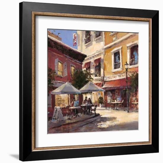 Café Break-Brent Heighton-Framed Art Print