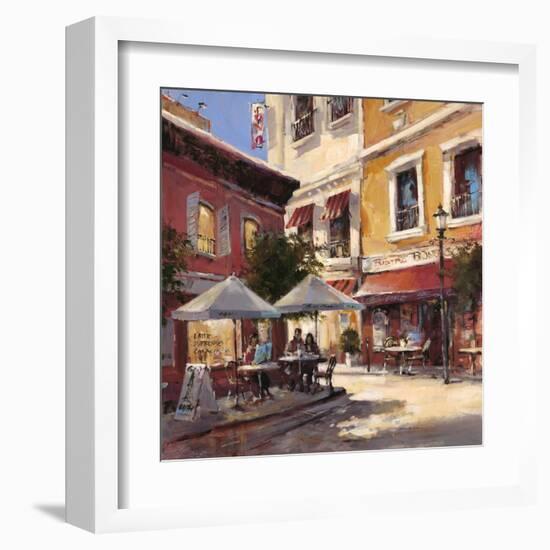 Café Break-Brent Heighton-Framed Art Print