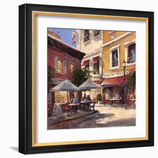 Café Break-Brent Heighton-Framed Art Print