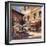 Café Break-Brent Heighton-Framed Premium Giclee Print