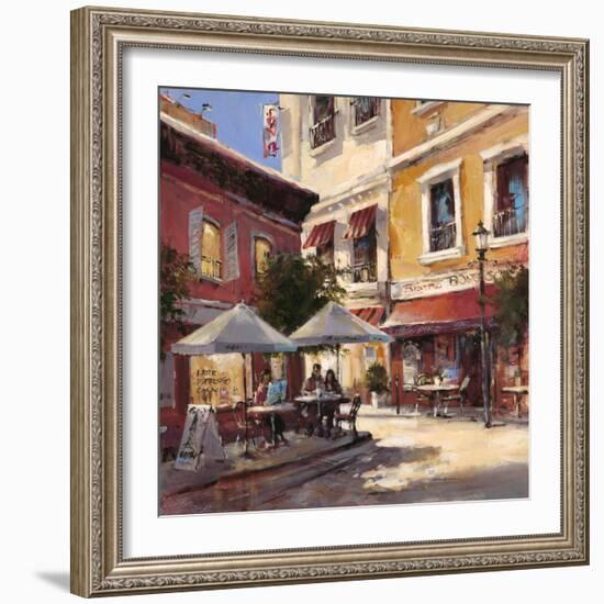 Café Break-Brent Heighton-Framed Art Print