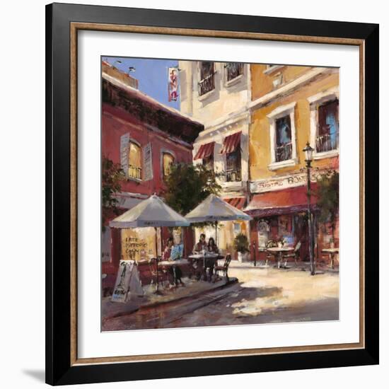 Café Break-Brent Heighton-Framed Art Print