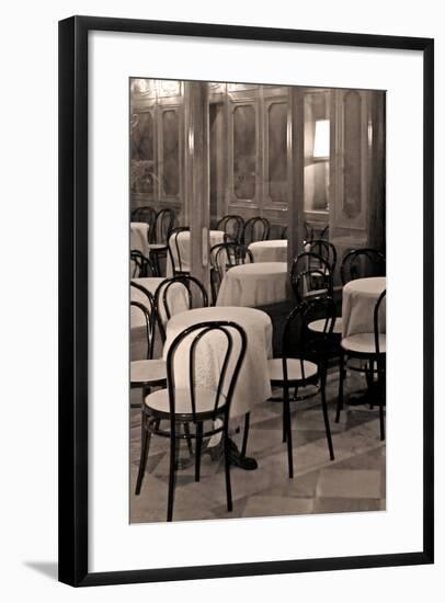 Cafe Chairs I-Rita Crane-Framed Photographic Print