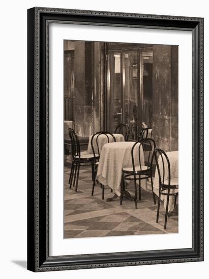 Cafe Chairs II-Rita Crane-Framed Photographic Print